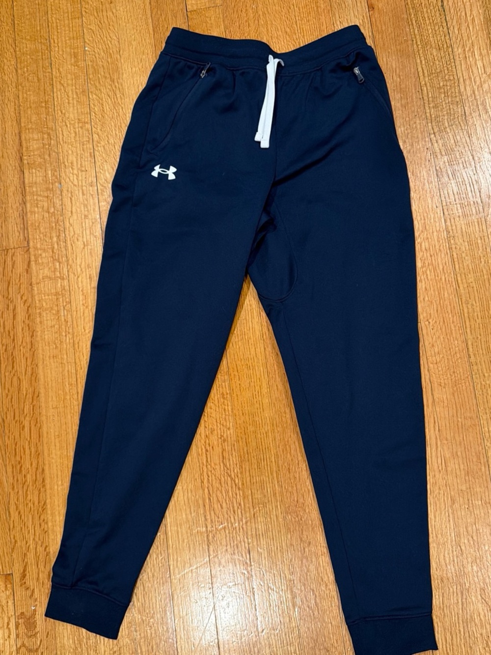 Under Armour Kids' Navy Performance Joggers Youth Size Large
